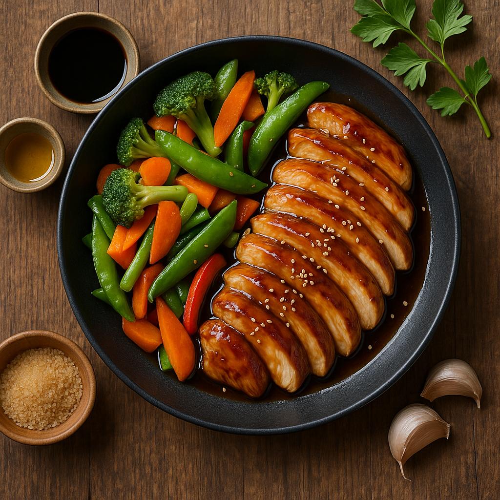Chicken Teriyaki mit Gemüse