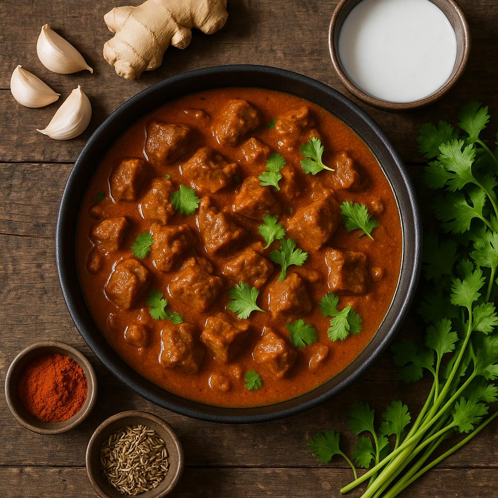 Nepalesisches Rindfleisch-Curry