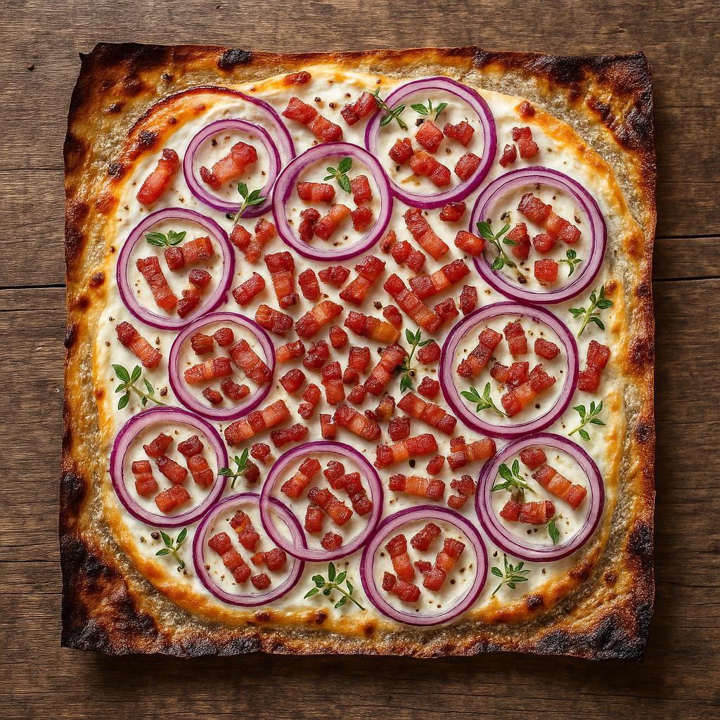 Ofen-Flammkuchen ultraknusprig