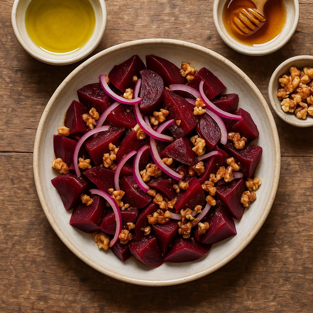 Orientalischer Rote-Bete-Salat (gekocht)