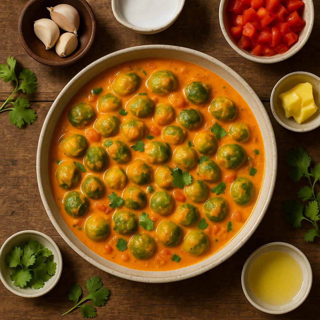 Rosenkohl Masala – sämig & aromatisch